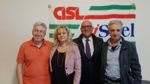 segreteria regionale fistel cisl umbria con segretario nazionale vitale