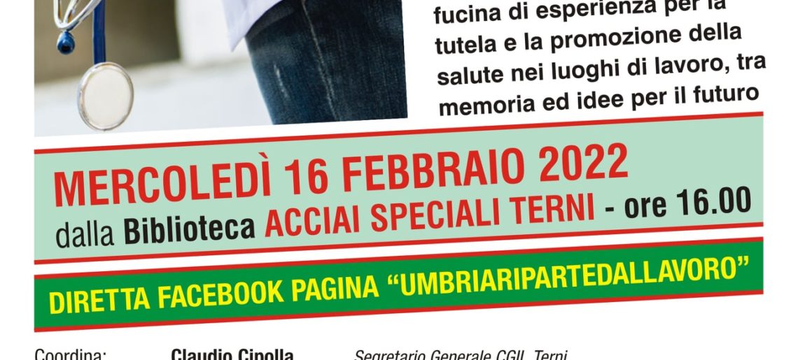 50 anni di Mesop, l’esperienza di medicina sociale preventiva: Cgil Cisl e Uil ne parlano alle Acciaierie di Terni