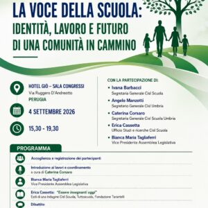 A pochi giorni dalla prima campanella dell’anno scolastico, la “Voce della Scuola”